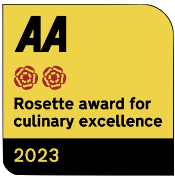 AA Rosette award for culinary excellence 2023
