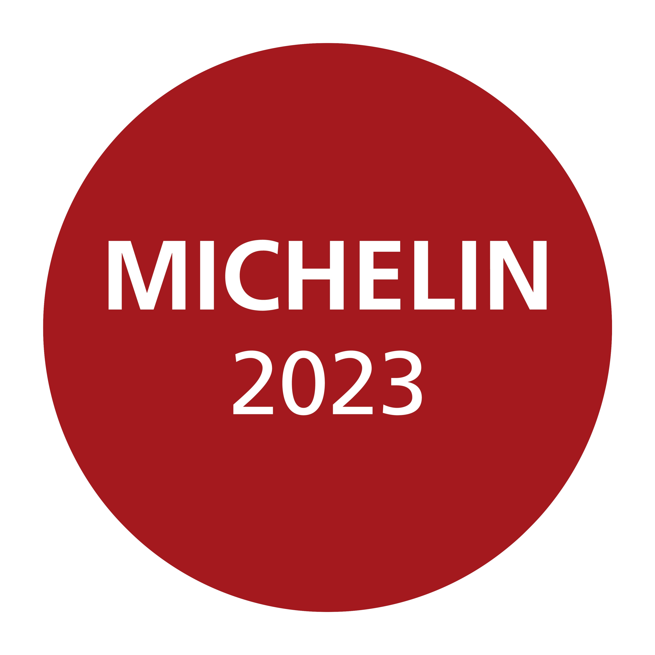 Listed in the Michelin Guide 2023